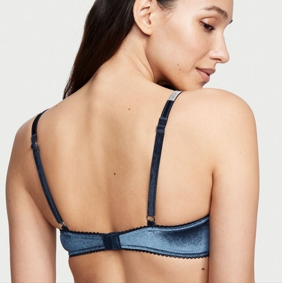 NWT Victoria's Secret Dream Angel's wicked push-up without padding velvet bra - Picture 3 of 9